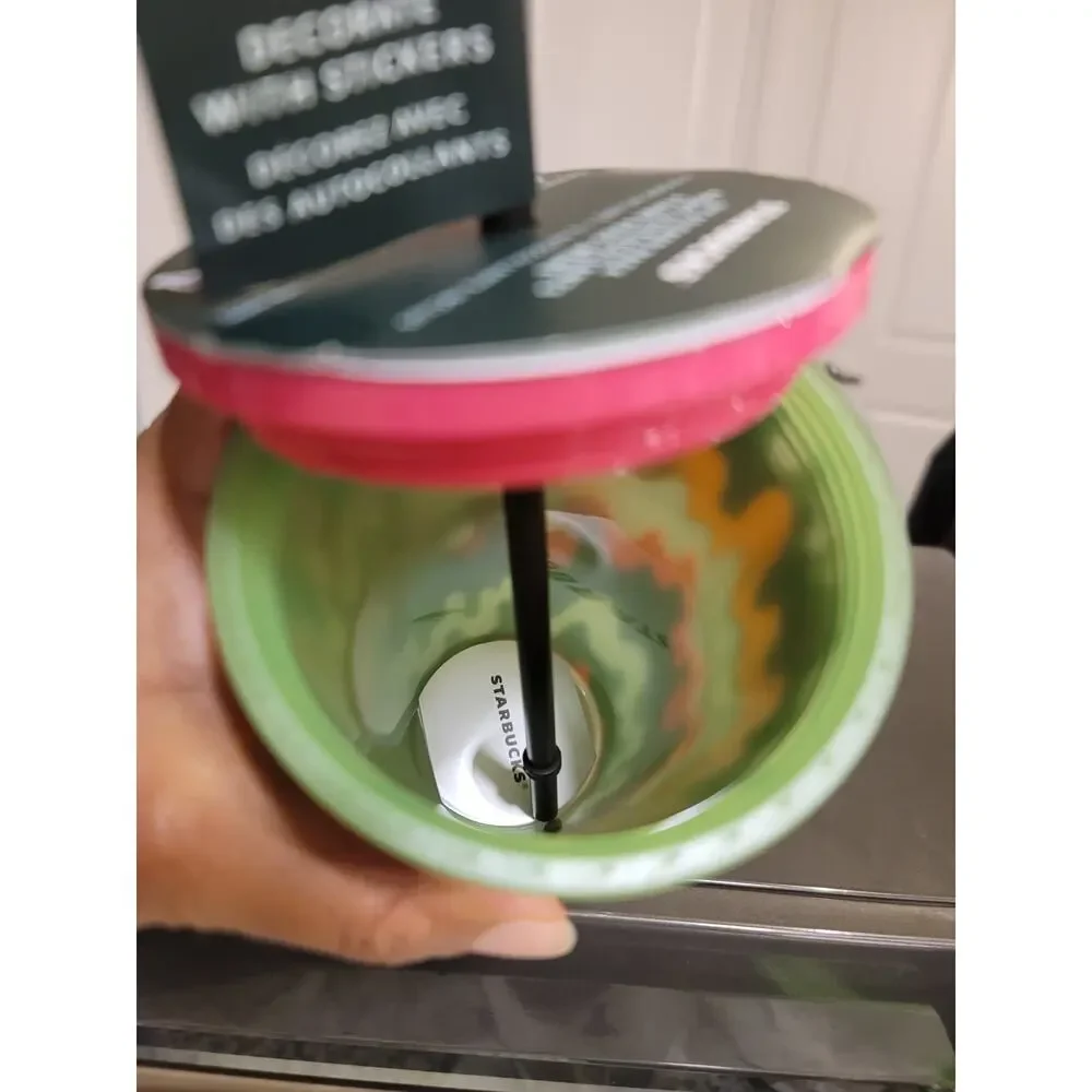 Starbucks 2023 Glow in the Dark Halloween Tumbler with stickers